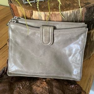 Charcoal Grey Cross Body Hobo Purse